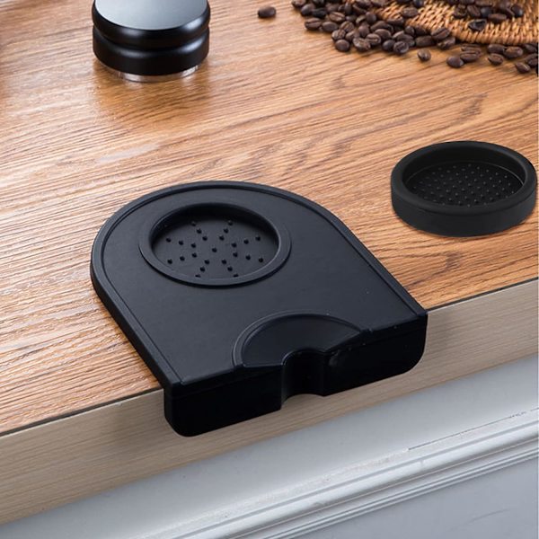 Kaffe Pulver Press Pad 2stk Silikone Kaffe Press Måtter til
