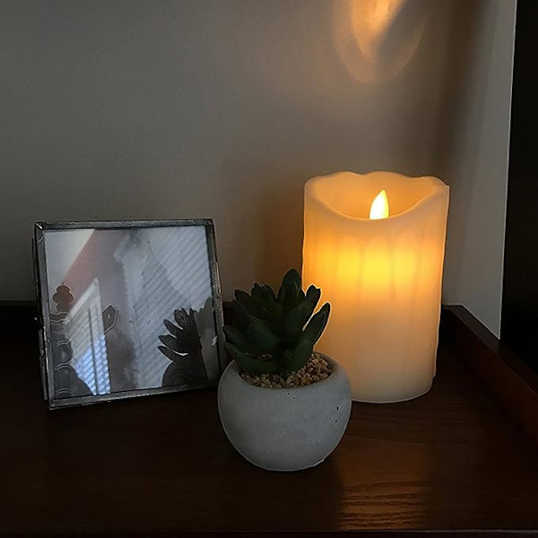 1 LED Fjärrstyrd Bröllopssvängande Elektroniskt Ljus med Re