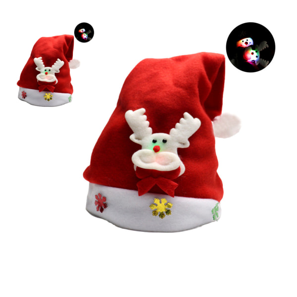 2 stk julepynt julehatt voksen julehatt