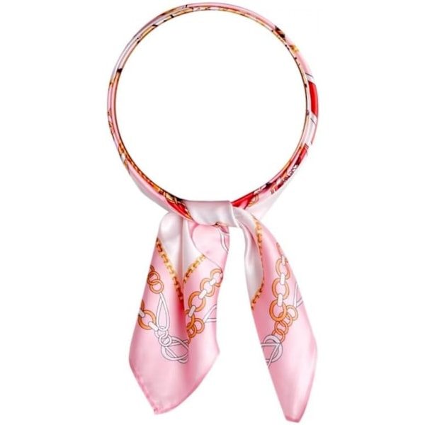 Siden Scarf Ribbon 58*58cm Zoo Tryck Liten Fyrkantig Scarf för Kvinnor All-match