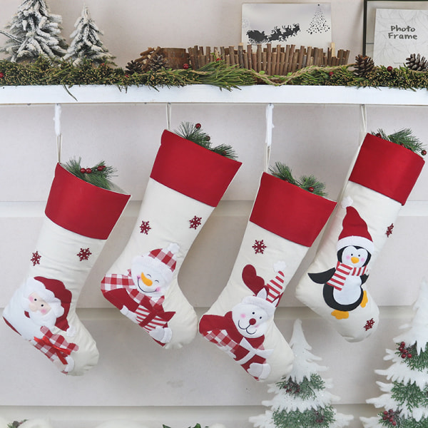 Julegavepose Julerompe Ornament, 4 stk C