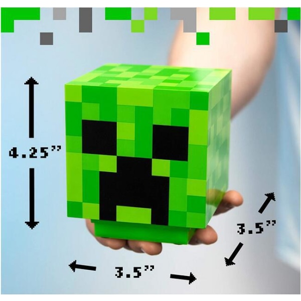 Minecraft Creeper-valo virallisen Creeper-äänen paristolla