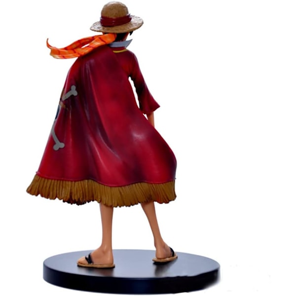 Anime Monkey D. Luffy Actionfigur Anime Monkey D. Luffy PVC Actionfigur 17cm Skrivebordsleke Samleobjekt