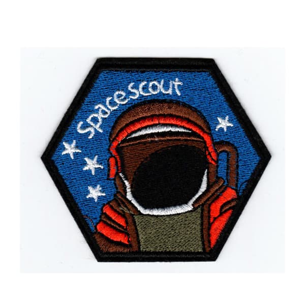 Astronaut tygmärke (set med 19 stycken)