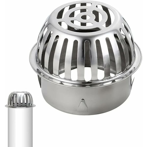 (Diameter : 83mm) 304 Rostfritt Stål Rännskydd - Ränna G