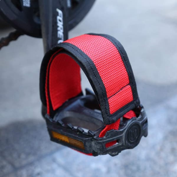 1 Par Cykel Pedal Stropper Pedal Tåclips Stropper Tape til Fixed Gear Cykel
