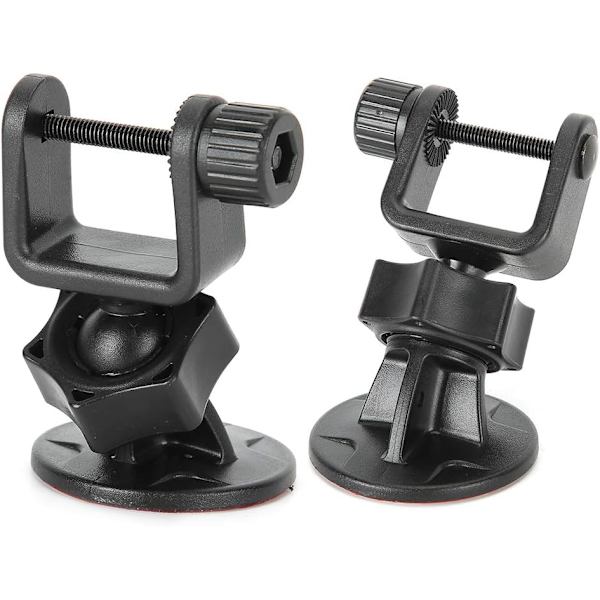 2 st Dash Cam-fäste, Mini Car Dash Cam-fäste Universal Adhesive Mount Holder, U-huvud, för fordon Vi