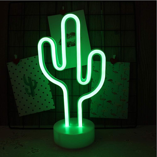 LED-neonvalo kyltti seinäkoriste yövalo USB/paristokäyttöinen neon joulu syntymäpäivälahja Par