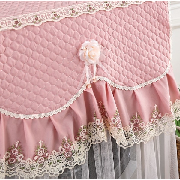 60x60x85cm Vaskemaskin Støvdeksel Vaskemaskin Deksel Vaskemaskin Stoffdeksel Vaskemaskin Pink