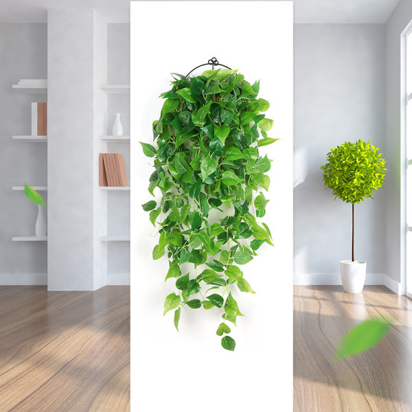 2 stk kunstige hængende planter 3.6ft Fake Ivy Vine Fake Ivy Lea