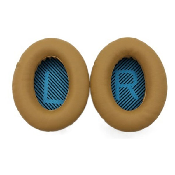 (Khaki + Blå) Udskiftningsørepude til Bose QuietComfort QC15 QC2