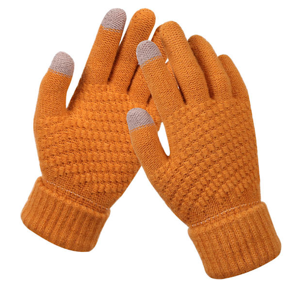 3 par dam vinter touch screen handskar varma fleecefodrade