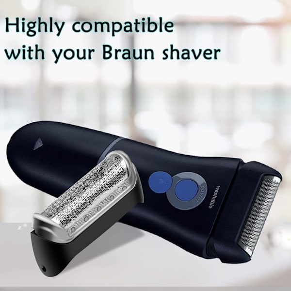 3 stk - Braun 10B/20B erstatnings barberhode, ikke-original, R