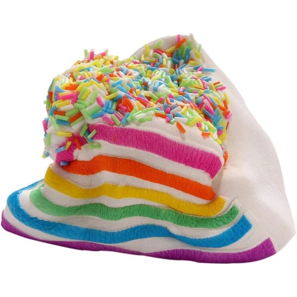 Squeeze Toys Cake Slow Rising Kawaii Rainbow Squishy Anti-Stress