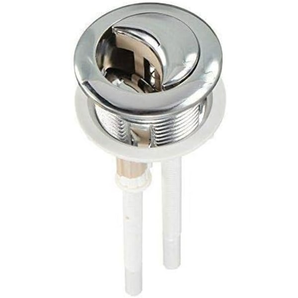 38 mm dobbel trykknapp for toalett spyling krom høytrykk