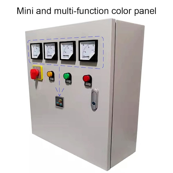 Mini AC -energiamittari 1-vaiheinen 110V 220V 100A jännitteenmittari ampeerimittari wattimittari taajuustesteri HD LCD -näyttö