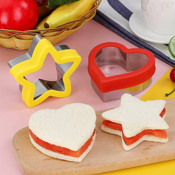 32 stk. Dyreformet Kjeksformer Sandwich Kutter Brødformer Kjeks