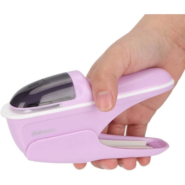 Staplefri Stiftemaskin, Hullfri Krympestiftemaskin, ABS Materiale Staplefri Stiftemaskin med Arbeidsbesparende Struktur for Stifting