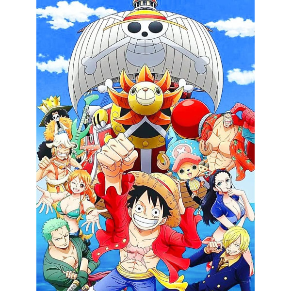 30x40cm One Piece Diamond Painting Kit för Enfants Anime 5D St d03b | Fyndiq