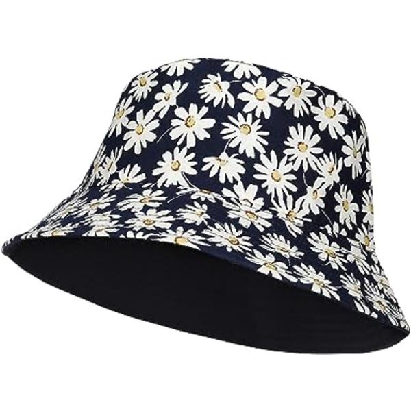 Spand Spand Bomuld Spand Solhat, Sommer Fiskerhat Spand Hat