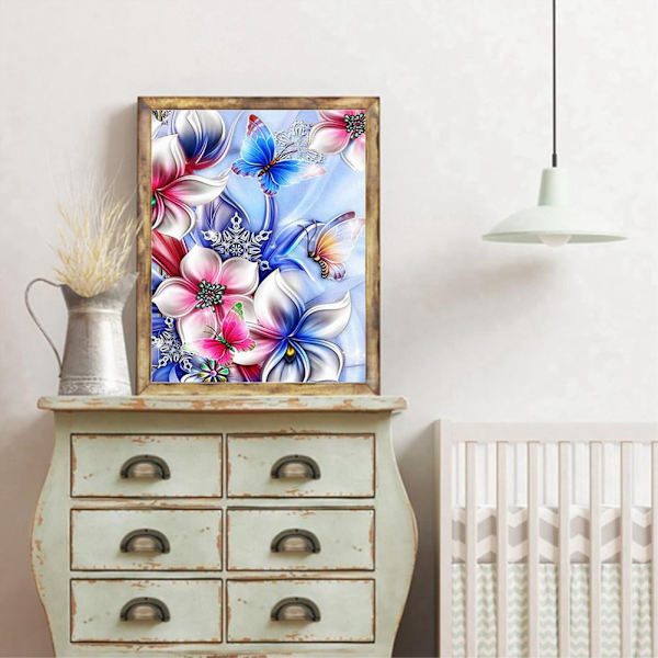 (30x40cm)12*16 tuuman 5D DIY-timanttimaalaus ristipistotyökalu