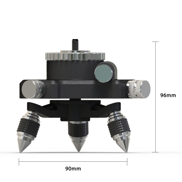 Laser Nivå Stativ Adapter - 360° Justerbar Svängbar Bas