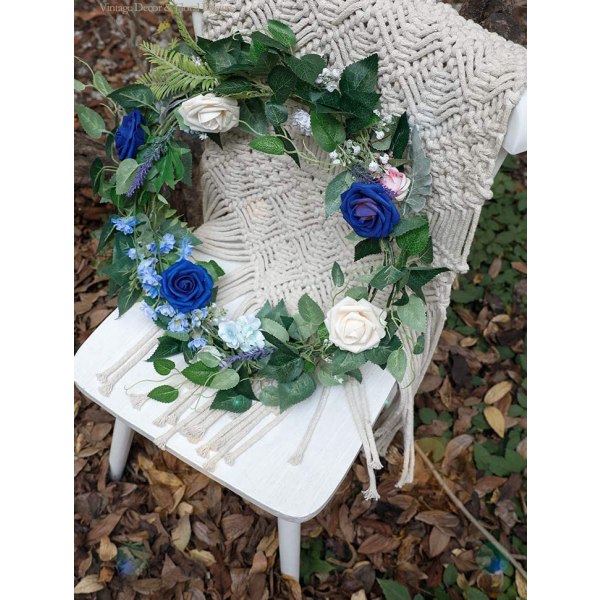 25 stk kunstige blomster ekte utseende skum falske roser med stilk