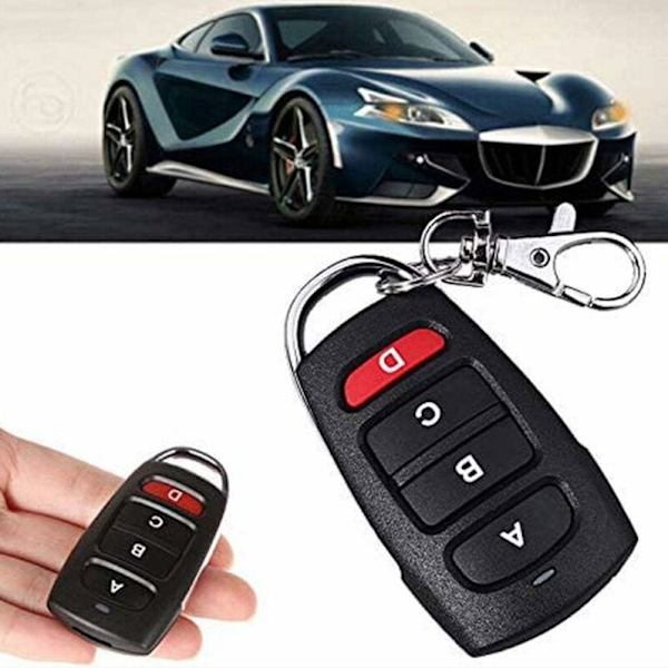 3 kappaleen yleiskäyttöinen korvaava kaukosäädin sähköiselle autotallille