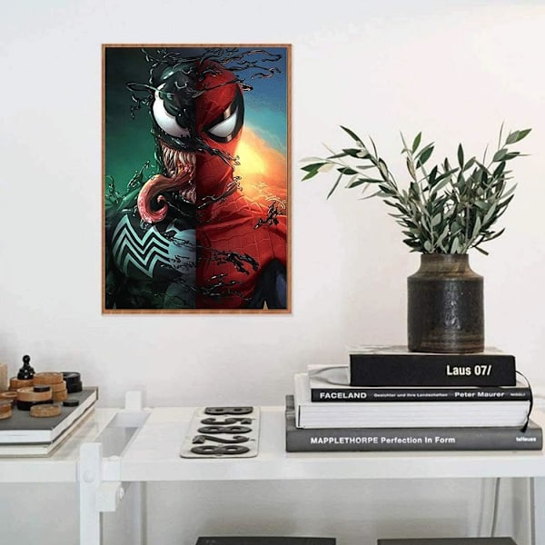 30*40 CM 5D Diamantmålningssats (30x40cm) Venom DIY för Adu