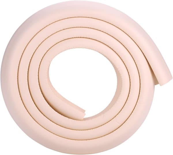 2M Babysäkra Kant- och Hörnskydd, Möbelsäkerhetskudde, Eldstadsstötfångare (rosa*2)