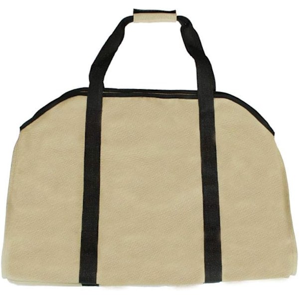 1 st. Canvas Eldstad Vedkorg (Gul), Gul, Casual
