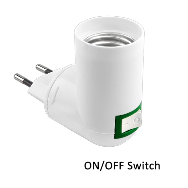 E27-kanta langattomalla kytkimellä AC 230V seinäkeittiölamppuun, LED-lamppu