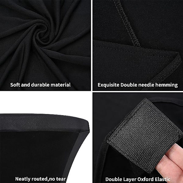 Blå Dream Cocktail Stretch Square Corner Tablecloth 80