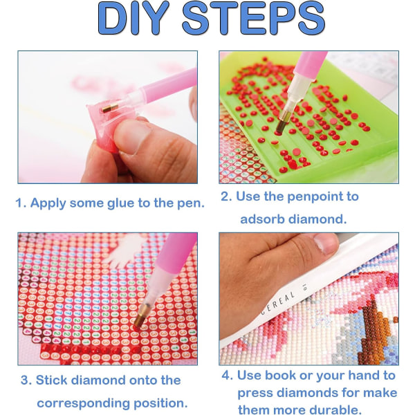 30*40 CM 5D DIY Diamantmaleri Kits, 5D Diamantkunst Dværge