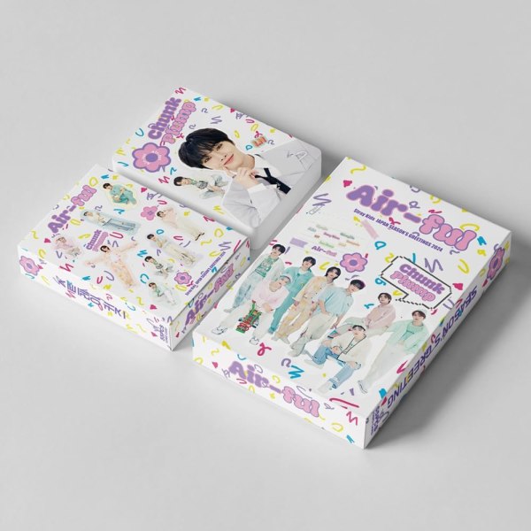 Kpop Stray Kids fotokort 55 Pack Stray Kids Lomo Cards Stray Kids 2024 Japan Season's Greeting Ne
