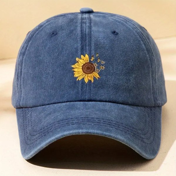 Retro sateenkaarilippu denimlippis, valokuva väri, yksi koko