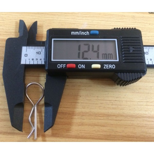 (1/8) RC-auton tappi, RC-pidiketapit, 50 kpl RC-lisävarusteet R-tyyppi