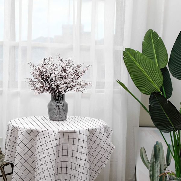6 stjälkar konstgjorda gypsophilablommor