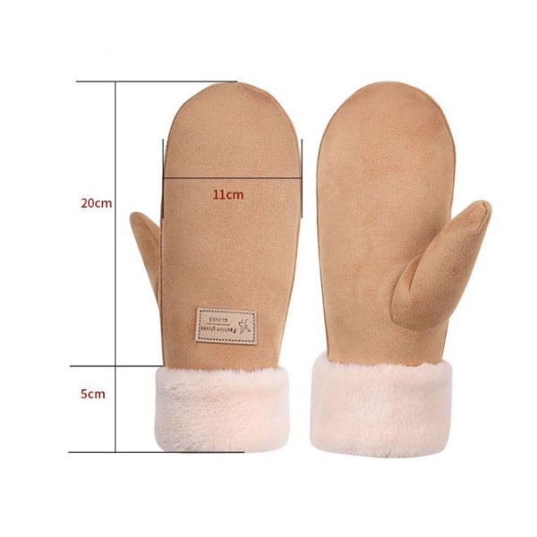 Women's Winter Warm Gloves, Comfortable and Fashionable Mittens