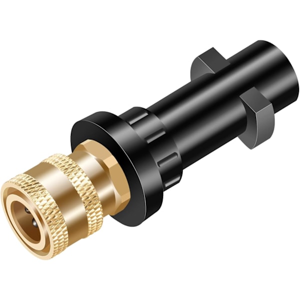 Højtryksrenser Pistol Adapter til 1/4\" Quick Connect Hun Fitting Kompatibel med Karcher K Serie, K2, K3, K4, K5, K6, K7 Højtryksrensere