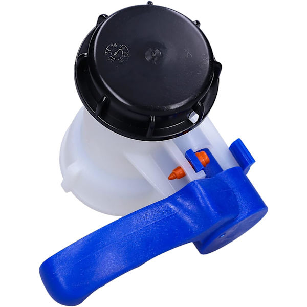 （62mm）Butterfly Valve for 1000 Liter Mauser IBC Tank, Universal W