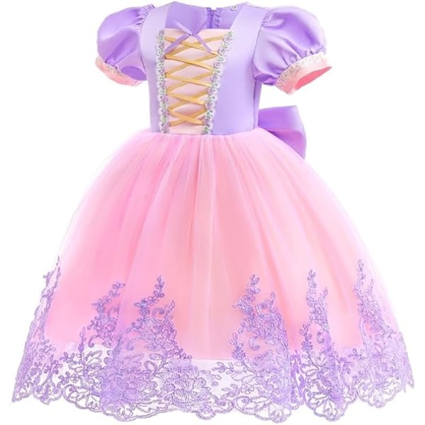 1 stk. lilla prinsesse fancy dress Halloween fødselsdagsfest kostume egnet til babi Height 100CM