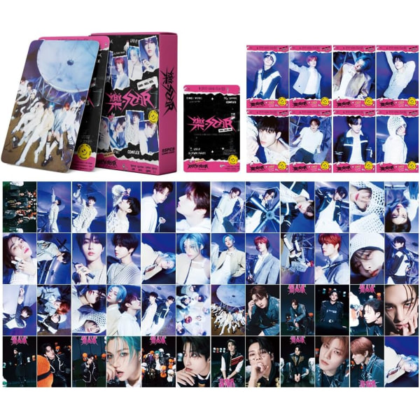 Kpop Stray Kids Rock Star Fotoalbum 55 Pakke Stray Kids Lomo Kort Stray Kids Rock Star Nytt Album P