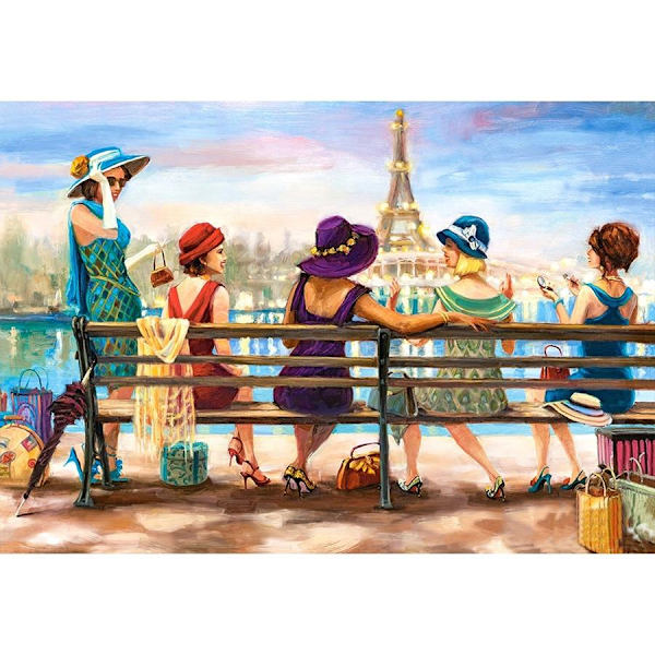 (30x40cm) Fuld Rund Bor Diamantmaleri  Fashion Lady 5D