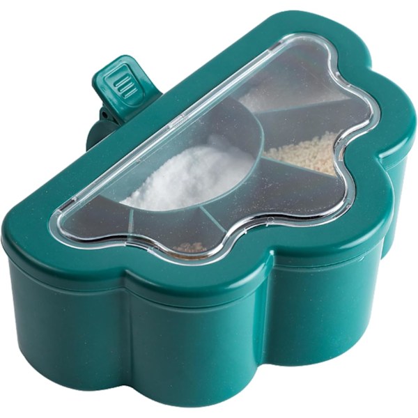 Kryddburk, Multifunktionell 6-Ruts Spice Organizer för Hemmet
