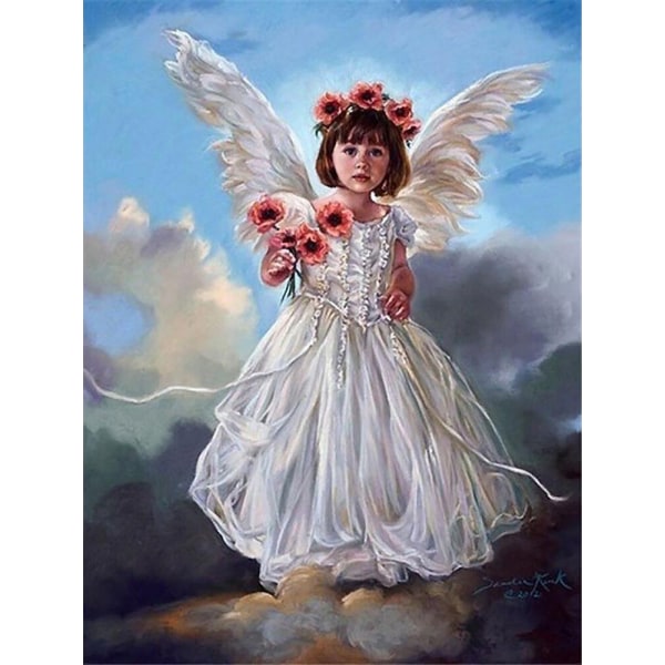 30 × 40 Little Angel Wing diamond painting (30 * 40, 1 st) D