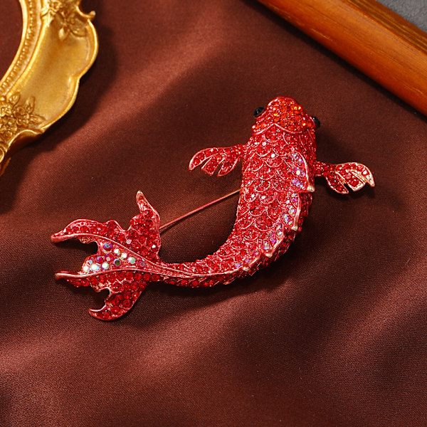 Fisks brosch fisk slag pin kläder broscher pin kläder smycken c