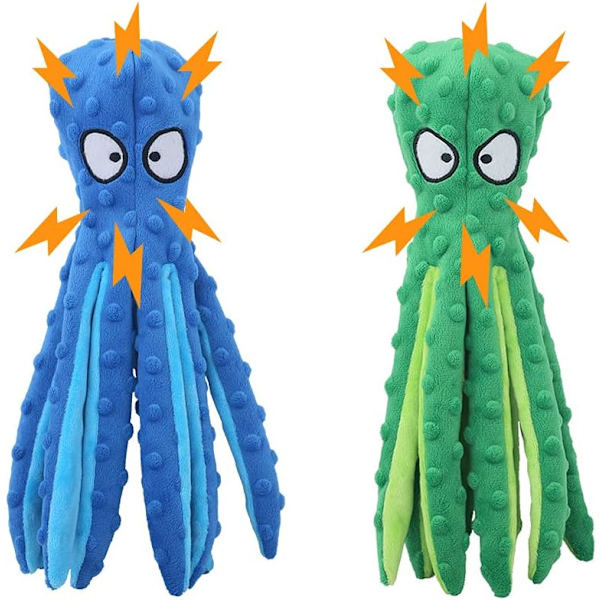 2-pack 32 cm Kvittrande Hundeleksak, Plyschleksak för Hund