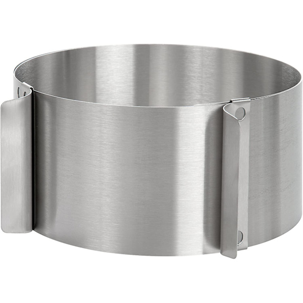 Kagering med Justerbar Diameter Fra 16 Til 30 Cm I Rustfrit Stål