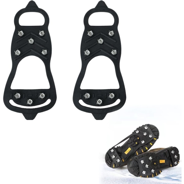 Antislip-skosnödubbar, isgrepp, halkfria snödubbar för vinterskor, för S